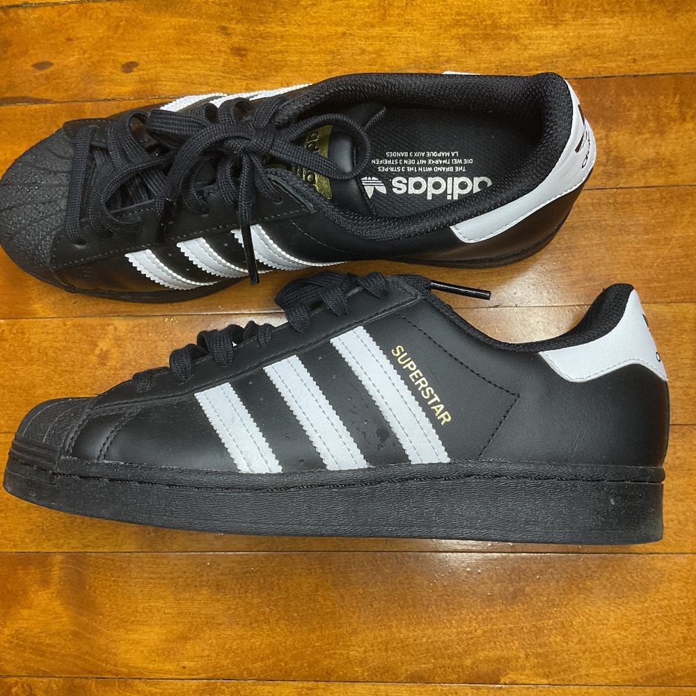 Adidas original superstars black